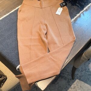 Express Tan Trousers Knit